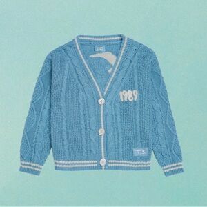 NWT Taylor Swift 1989 Cardigan